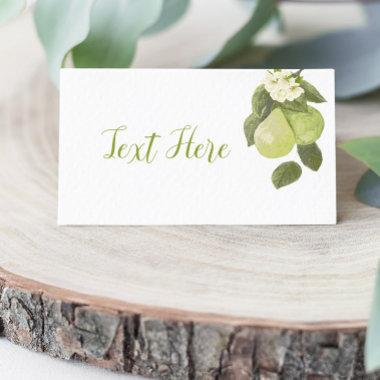 A Sweet Little Pear Place Invitations
