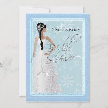 A Winter Bride Bridal Shower Invitations