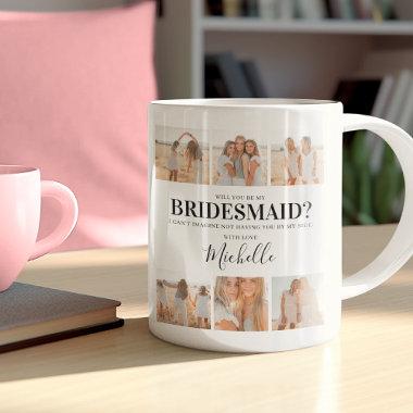 Add Photos | Will You Be My Bridesmaid? Proposal Coffee Mug