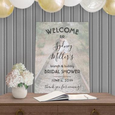 Any Theme Bridal Shower Photo Overlay Welcome Foam Board