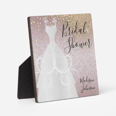Beautiful Bridal Shower - Rose Gold Plaque