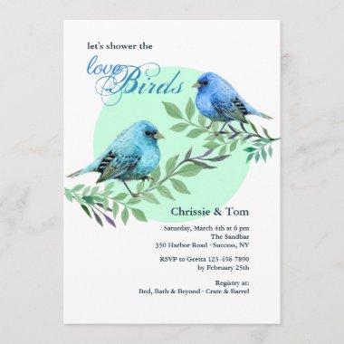 Bluebirds on a Branch Invitations