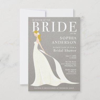 Bridal Magazine Elegant Bridal Shower Invitations