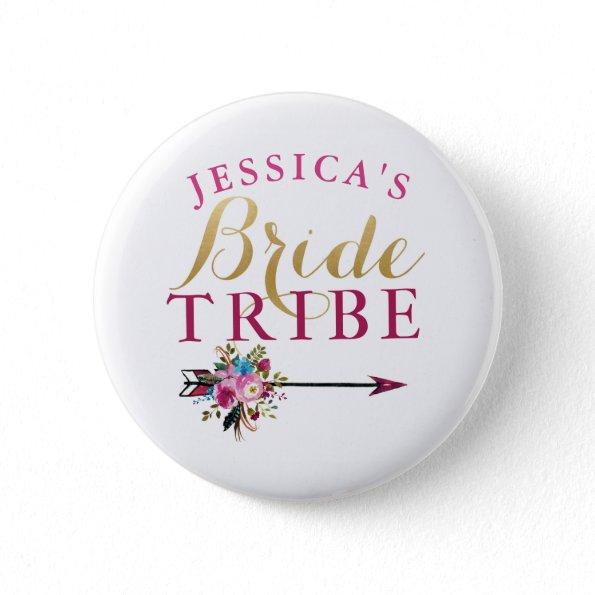Bridal Shower Bride Badges Bachelorette Tribe Pins