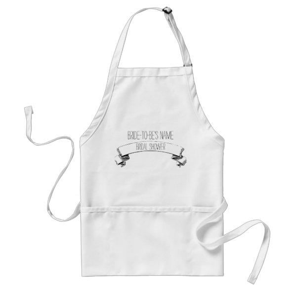 Bridal Shower Guestbook Apron