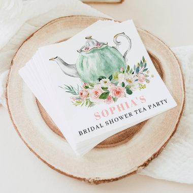 Bridal Shower Tea Party Napkins