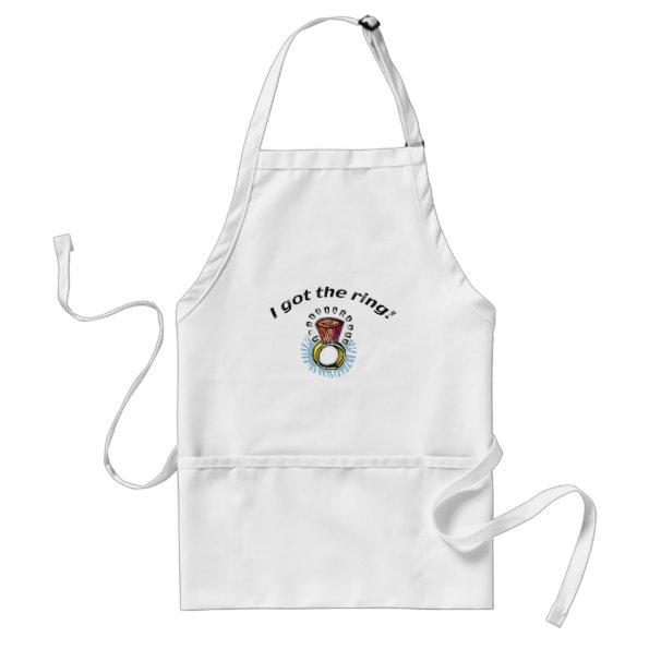 Bride Engagement Gifts and T-shirts Adult Apron