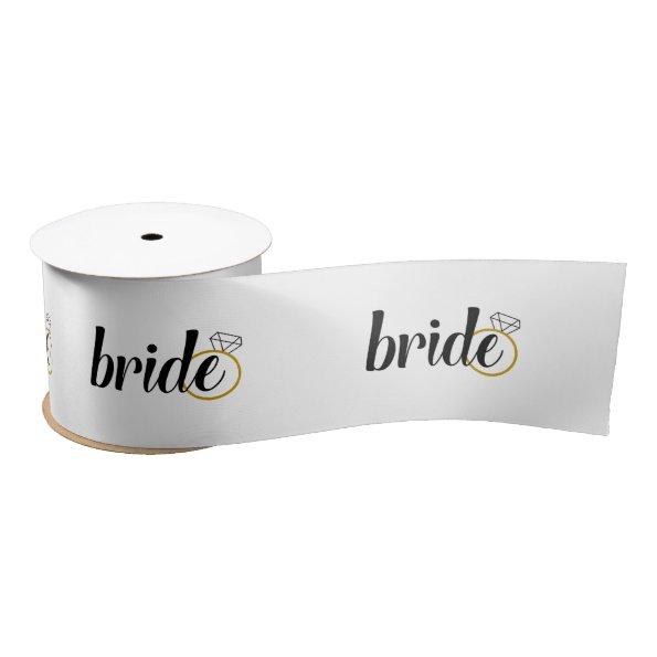 Bride Ribbon - Bridal Shower, Engagement, Wedding