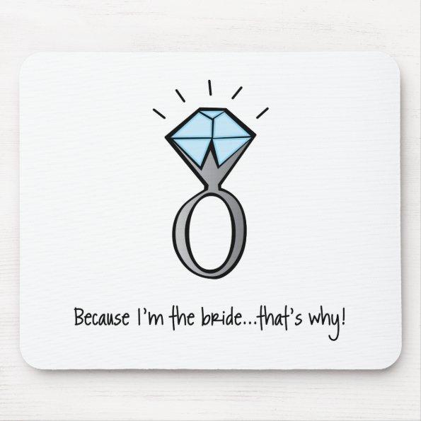 bride to be mouse pad