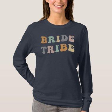 Bride Tribe Bachelorette Party 90s Classic Theme T-Shirt
