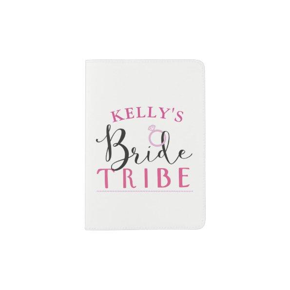 Bride Tribe Bridesmaid Matching Passport Covers