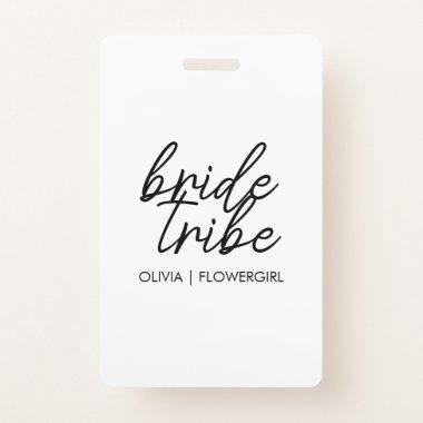 Bride Tribe | Flower Girl Badge
