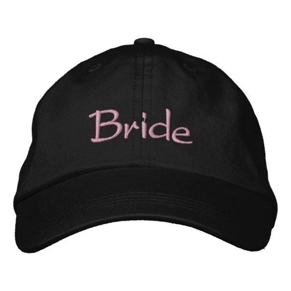 Bride's Classy Embroidered Baseball Hat
