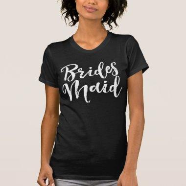 Bridesmaid brushed script T-Shirt