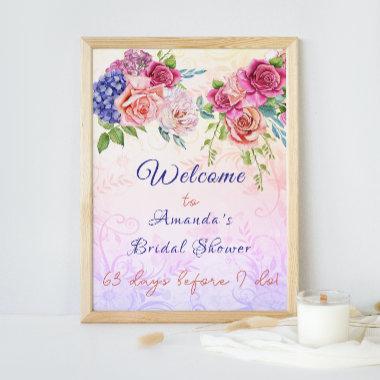 Bridgerton Theme Bridal Shower Tea Party Brunch Foam Board