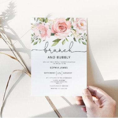 Brunch and bubbly bridal shower Invitations