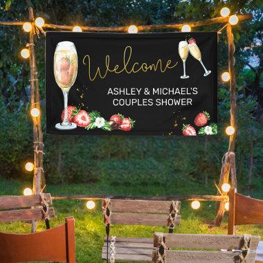 Brunch and Bubbly Bridal Shower Welcome Banner