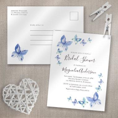 Butterfly Bridal Shower Invitation PostInvitations