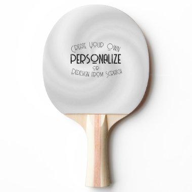 Create Your Own Custom Design Ping Pong Paddle