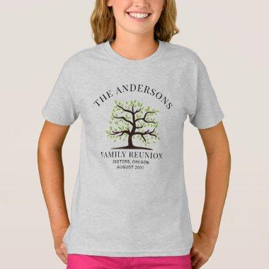 Custom Family Reunion Genealogy Matching T-Shirt