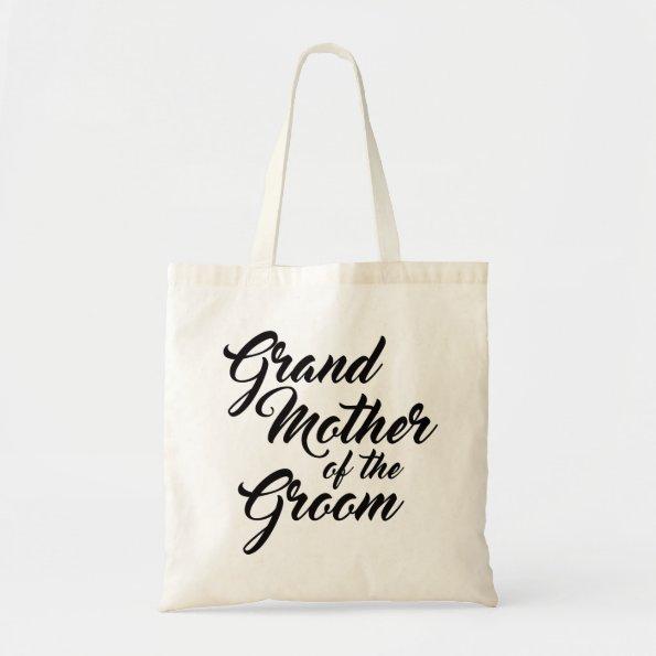 Cute Grandmother of the Groom favour tote bag