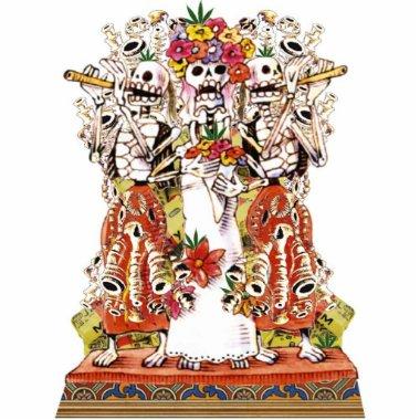 Day Of The Dead cake topper Photo Sculpture