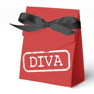 "Diva" Favor Boxes