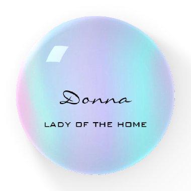Donna NAME MEANING Gift Idea Holograph Paperweight