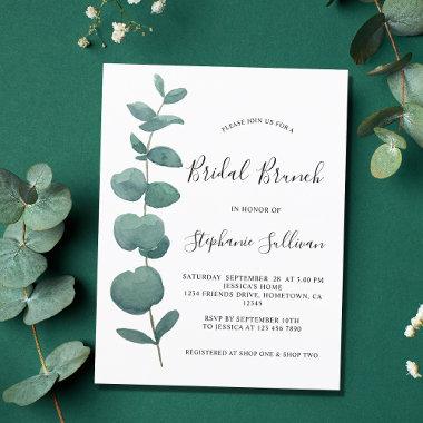 Eucalyptus Bridal Brunch Invitation PostInvitations.