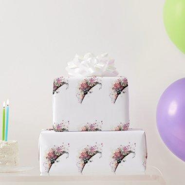 Fair Lady Bridal Shower Celebration Party Wrapping Paper