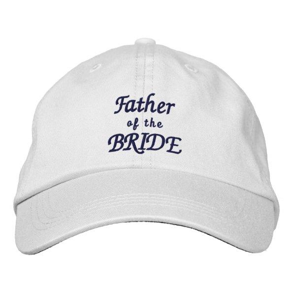 Father of the Bride Adjustable Hat