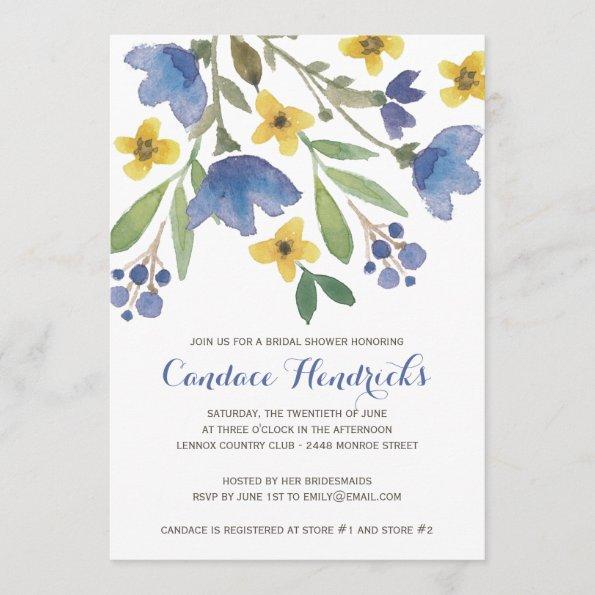 Floral Watercolor | Bridal Shower Invitations