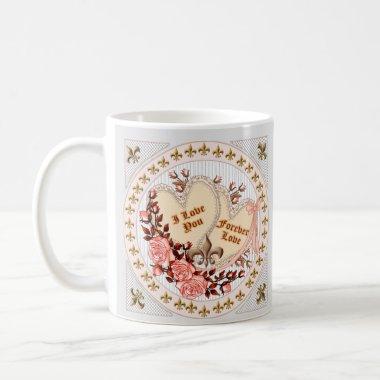 Forever Love custom name mug