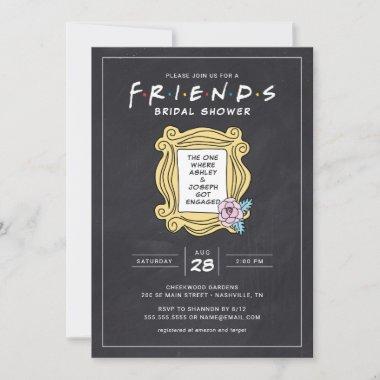 FRIENDS™ The One With the Chalkboard Bridal Shower Invitations