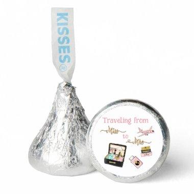 From Miss to Mrs Bridal Shower Journey Pink Hershey®'s Kisses®