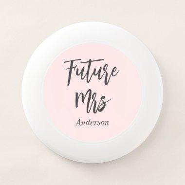 Future Mrs Blush Pink Bridal Shower Wham-O Frisbee