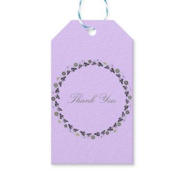 Gift Tags Lavendar Template