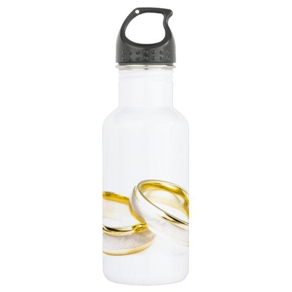 Golden Chic Stylish Bridal Shower Stainless Steel Water Bottle