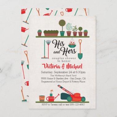 His and Hers Couples Shower invitations