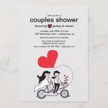 In Love Gift Couples Shower Invitations