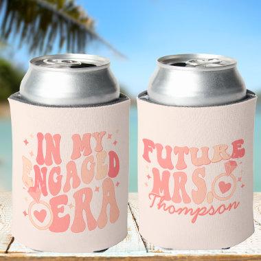 In My Engaged Era Engagement Gift Custom Fiance Can Cooler