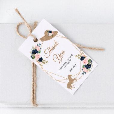 Kentucky Derby Wedding Thank You Gift Tags