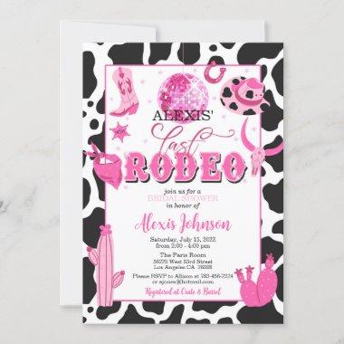 Last Rodeo Bachelorette/Bridal Shower Invitations