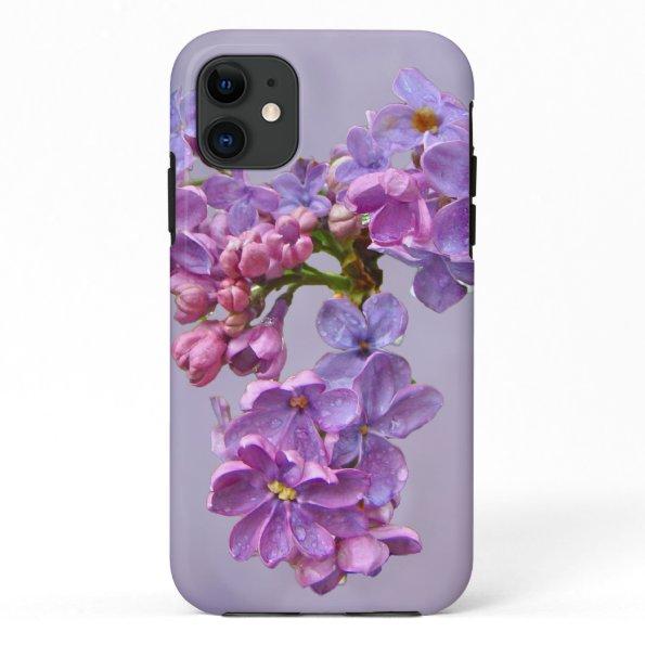 Lilacs in Springtime iPhone 11 Case