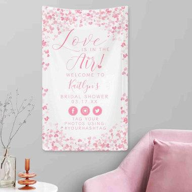 Love Is In The Air Valentine's Day Bridal Shower Banner