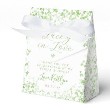 Lucky In Love St. Patrick's Day Bridal Shower Favor Boxes