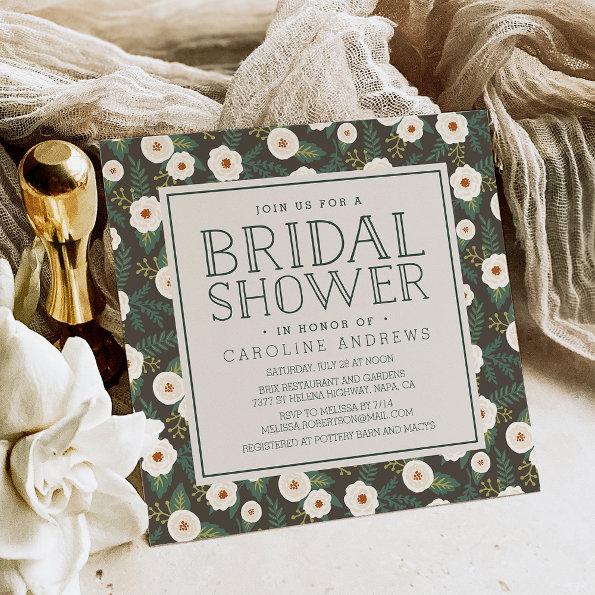 Magnolia Blossoms Bridal Shower Invitations