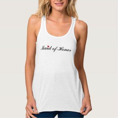 Maid of Honor Bridal Shower Wedding Party Tank Top