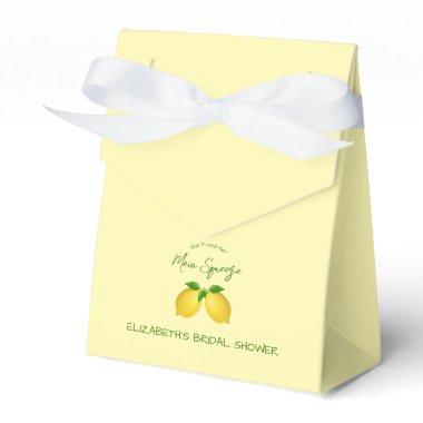 Main Squeeze Lemon Bridal Shower Favor Boxes