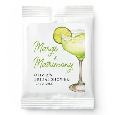 Modern Margs & Matrimony Cocktail Bridal Shower Margarita Drink Mix